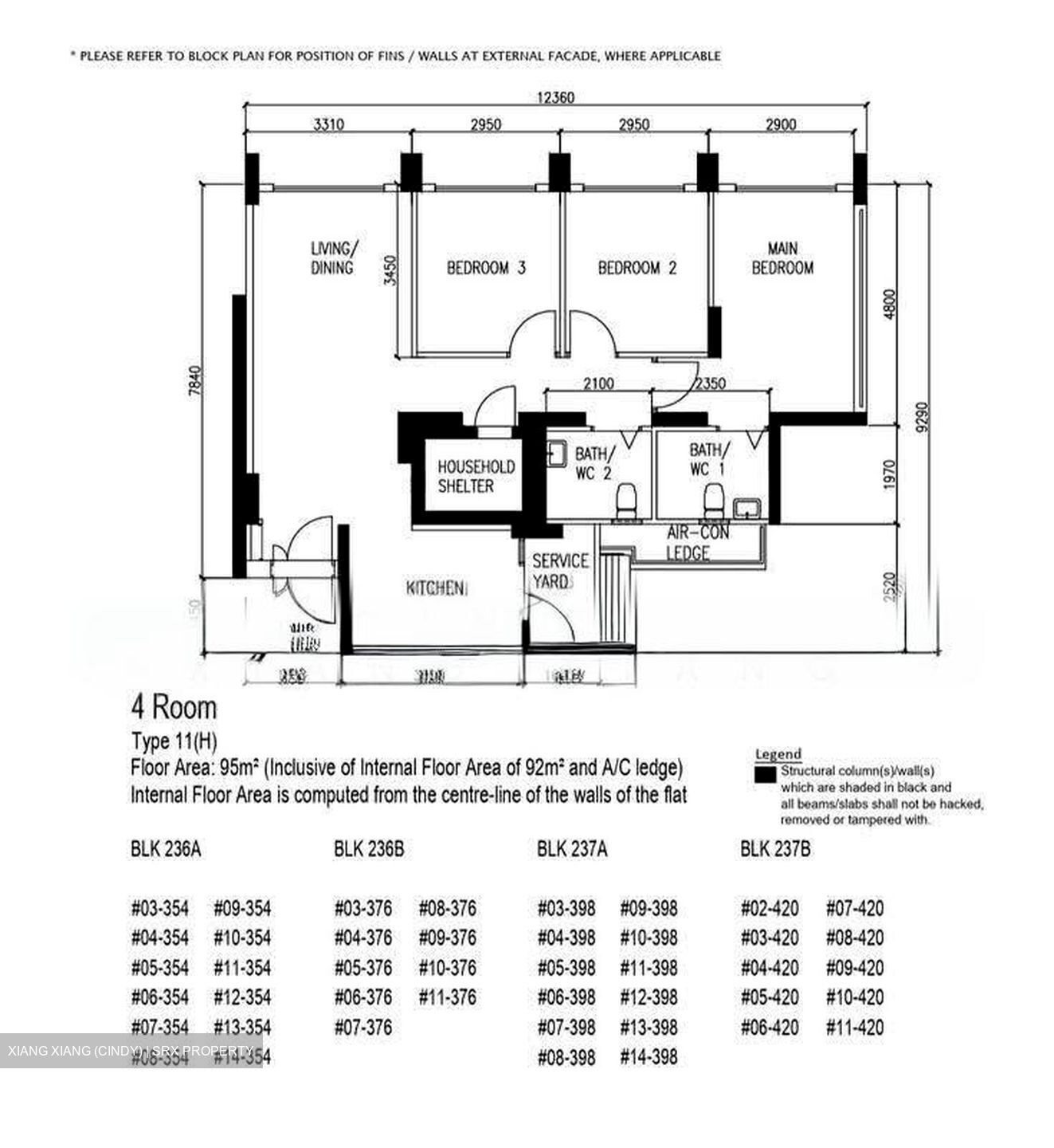 Blk 237B Garden Vines @ Tengah (Tengah), HDB 4 Rooms #630695161